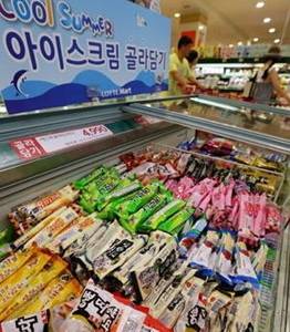 마트에서 판매되는 아이스크림(사진=연합뉴스) 