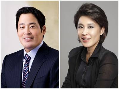 정용진 부회장과 정유경 총괄사장(사진=신세계) 
