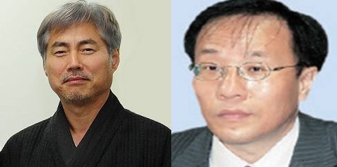 (왼쪽부터)진옥섭 한국문화재재단 이사장, 신태섭 시청자미디어재단 이사장. 출처: 각 주무기관 