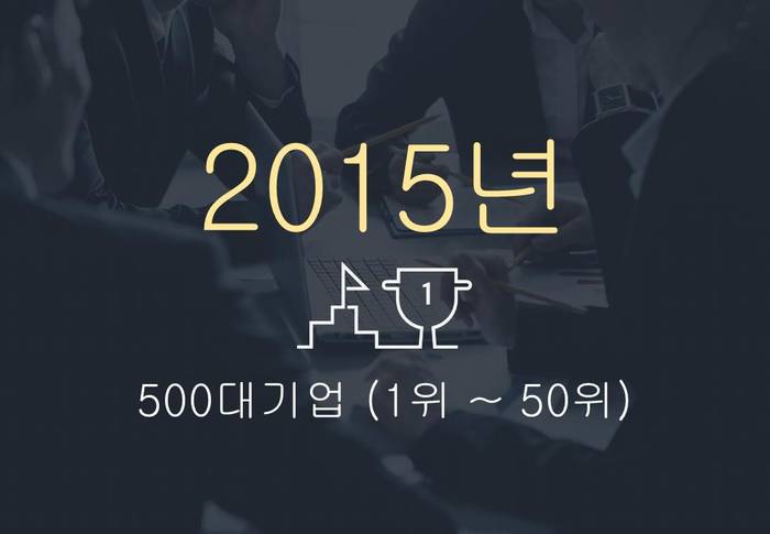 2015년 500대 기업 (1~50위)