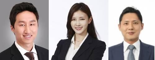사진(왼쪽부터)은 정기선 현대중공업 부사장, 최윤정 SK바이오팜 선임매니저, 허서홍 GS에너지 상무 