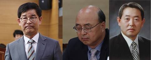 사진 왼쪽부터 김낙순 한국마사회장, 문태곤 강원랜드 사장, 유태열 그랜드코리아레저 사장 