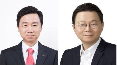 왼쪽부터 최희문 대표, 김기형 사장 