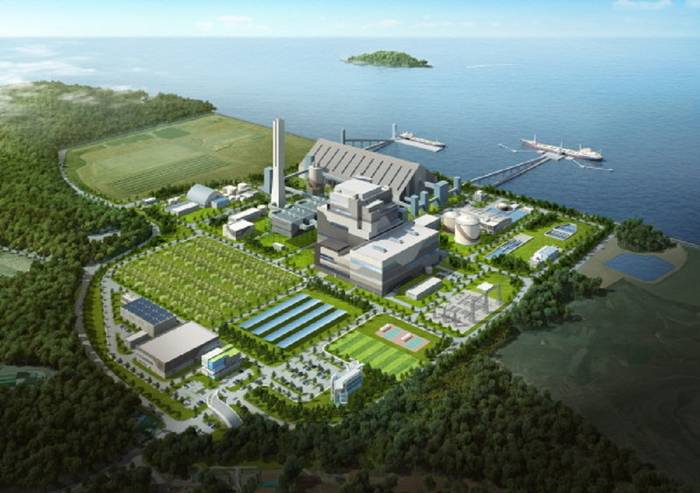 신서천화력발전소(1000MW) 조감도<사진=한국중부발전> 