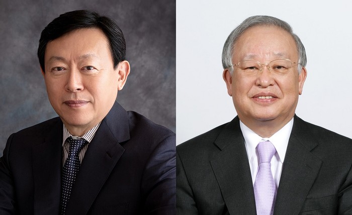 신동빈 롯데그룹 회장(좌), 손경식 CJ그룹 회장(우). 사진=각 사 
