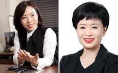 사진(왼쪽부터)은 SNI본부장(전무)과 황은아 법무팀장(상무). 