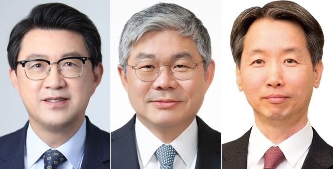 왼쪽부터 조남창 대림건설 대표, 안재현 SK건설 대표, 박동욱 현대건설 대표. <사진=각 사> 