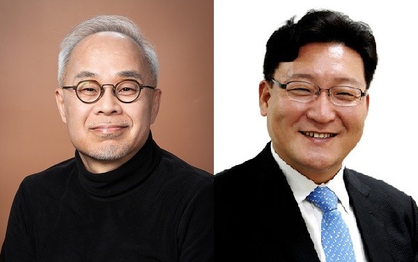 (왼쪽부터)최주선 삼성디스플레이 대표이사 사장, 김성철 중소형디스플레이사업부장 사장<사진=삼성> 