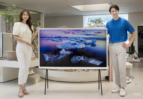 삼성전자, 라이프스타일 TV &lsquo;더 세리프&rsquo; 65인치 출시