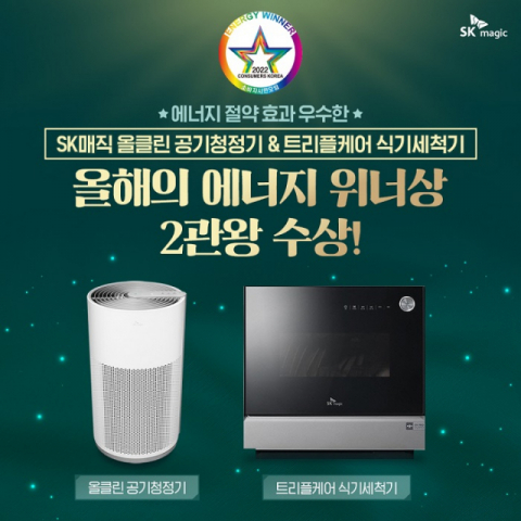 SK매직, 제24회 &lsquo;올해의 에너지 위너상&rsquo; 2관왕