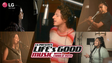 LG전자, 찰리푸스 참여 &lsquo;Life&rsquo;s Good&lsquo; 최종 음원 공개
