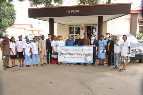 대우건설, 한국비전케어와 나이지리아 의료보건 활동 실시