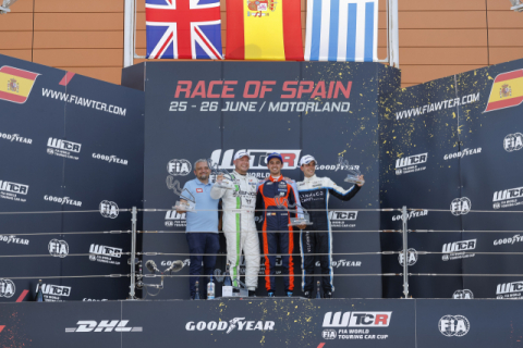 현대차 '아반떼 N TCR', WTCR 4라운드 스페인 대회 우승