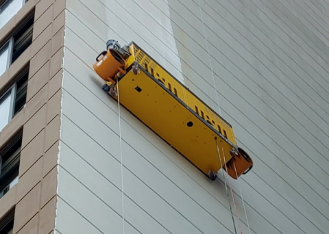 KCC, 외벽도장로봇용 페인트 ‘숲으로로보틱스’ 출시