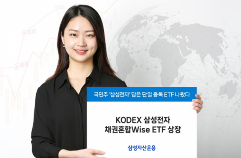 삼성자산운용, ‘KODEX 삼성전자 채권혼합Wise ETF’ 상장