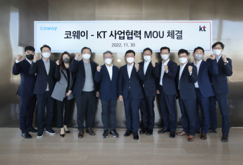 KT-코웨이, ‘스마트홈 동맹’ 맺고 미래 AI 라이프 선도 한다