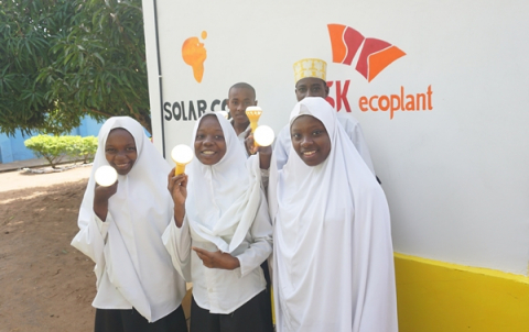 SK에코플랜트, 아프리카 학교에 태양광 기반 전력보급시설 기부