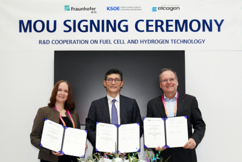 한국조선해양, 유럽 연구기관·부품사와 대용량 연료전지 개발 협력
