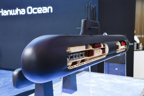 한화오션, 잠수함 핵심 음향장비 국산화 성공