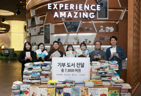 한국토요타, 동그라미 작은도서관에 도서 7800권 전달