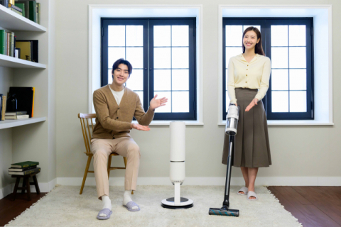 삼성, 흡입력&middot;AI 기능 강화  &lsquo;비스포크 제트 AI&rsquo; 스틱 청소기 출시
