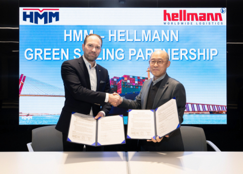 HMM, 독일 헬만과 탄소 감축량 제공 ‘그린세일링 서비스’ 첫 계약