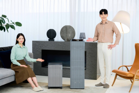 삼성전자, AI 공기청정기 &lsquo;비스포크 큐브 에어 인피니트 라인&rsquo; 출시