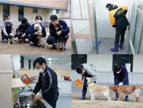 BBQ, 유기견 입양에 돌봄 활동까지&hellip;국제 강아지의 날 봉사 진행