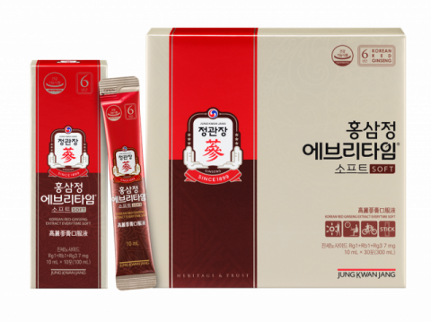 KGC인삼공사, 벌꿀 넣은 &lsquo;홍삼정 에브리타임 소프트&rsquo; 출시