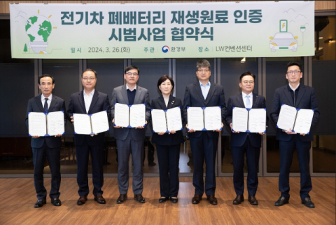 재생원료 인증받는 에코프로씨엔지, 재활용한 배터리 원료 수출길 연다