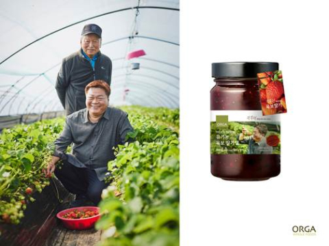 풀무원, 올가홀푸드 &lsquo;올가 유기농 육보 딸기잼&rsquo; 리뉴얼 출시