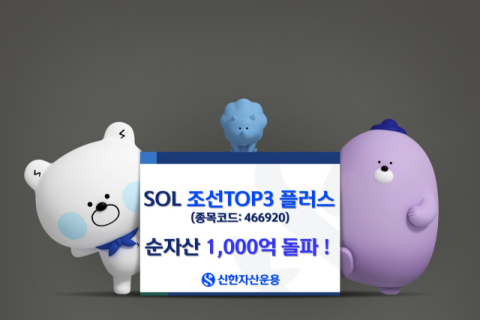 신한자산운용, ‘SOL 조선 TOP3 플러스’ 순자산 1천억 돌파
