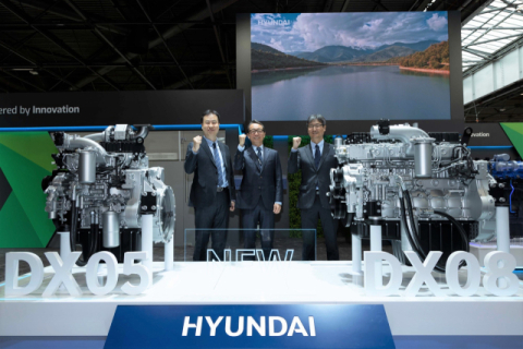HD현대인프라코어, 인터마트 참가…친환경 ‘HYUNDAI’ 엔진 선봬