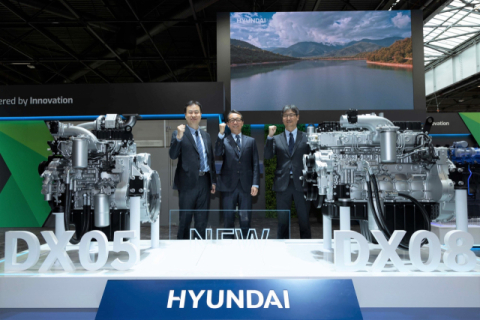 HD현대인프라코어, 인터마트 참가&hellip;친환경 &lsquo;HYUNDAI&rsquo; 엔진 선봬