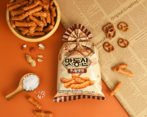 해태제과, &lsquo;맛동산 프레첼맛&rsquo; 출시