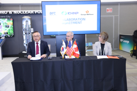 한수원, 캐나다 ARC·전력 공기업과 상호 협약 체결…SMR 사업 협력