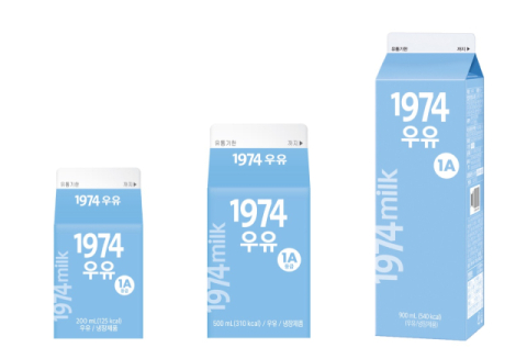 GS25, PB &lsquo;1974우유&rsquo; 판매 급증에 200ml&middot;500ml 소용량 제품도 출시