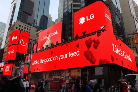 LG전자, &lsquo;Life&rsquo;s Good&rsquo; 글로벌 캠페인 진행&hellip;SNS로 &lsquo;긍정의 힘&rsquo; 전한다