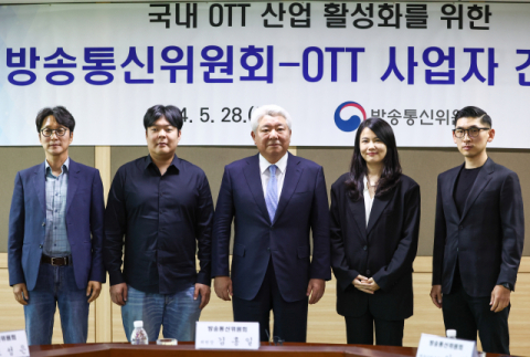 김홍일 방통위원장 &ldquo;토종 OTT 규제 최소화&hellip;해외진출도 지원&rdquo;