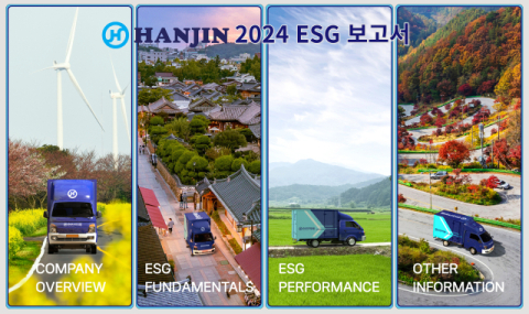 한진, &lsquo;2024 ESG 보고서&rsquo; 발간&hellip;ESG 경영 추진 전략&middot;활동 등 담아