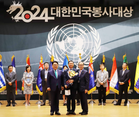 이승준 오리온 대표, &lsquo;2024 상반기 대한민국 봉사 대상&rsquo; 3개 부문 수상