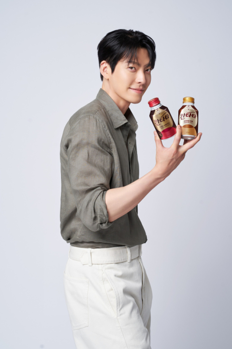 롯데칠성음료, &lsquo;칸타타&rsquo; 광고 모델로 배우 &lsquo;김우빈&rsquo; 발탁