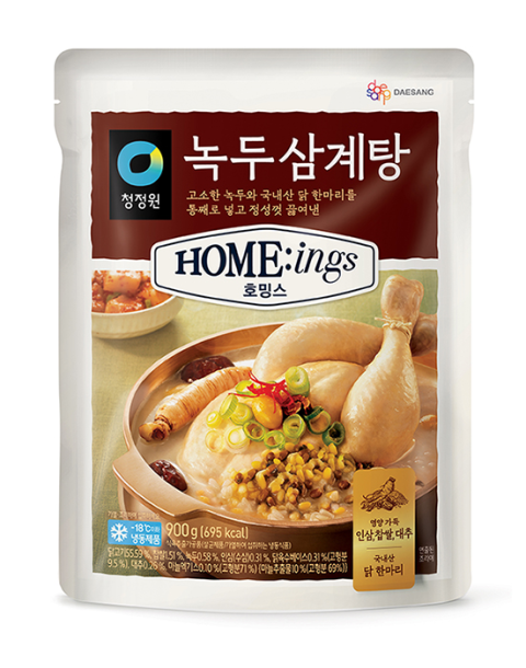 대상 청정원 호밍스, 여름 맞이 홈 보양식 &lsquo;녹두삼계탕&rsquo; 출시