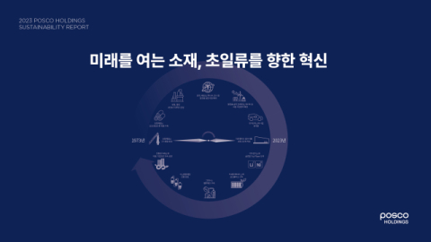 포스코홀딩스, 그룹 ESG 경영 성과 담은 &lsquo;지속가능보고서&rsquo; 발간
