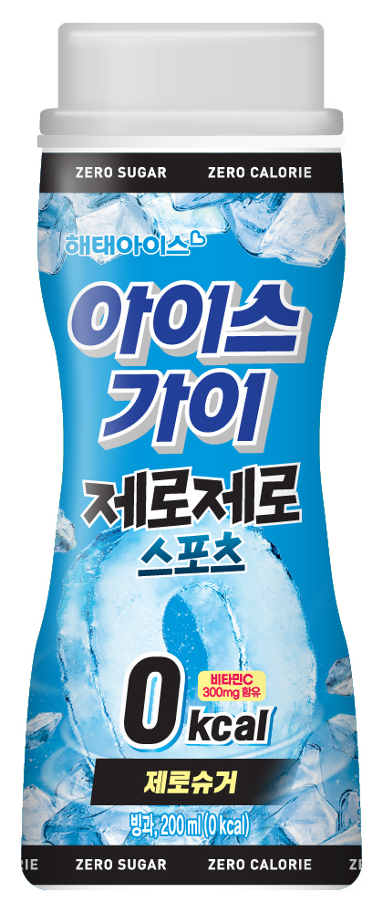 해태아이스, 제로 칼로리&middot;제로 슈거 &lsquo;아이스가이 제로제로 스포츠&rsquo; 출시