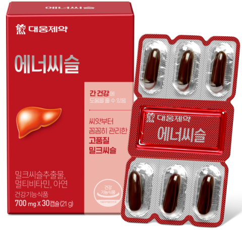 대웅제약, 간 건기식 &lsquo;에너씨슬&rsquo; 쿠팡 베스트셀링 선정