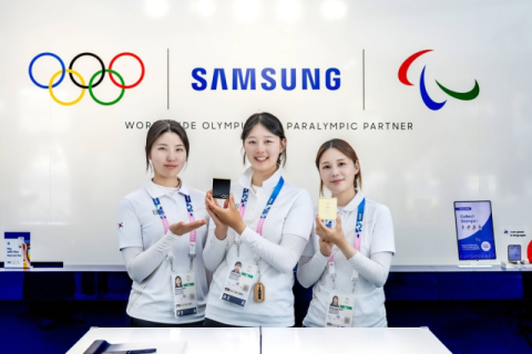 삼성전자, 올림픽 참가선수 전원에 &lsquo;갤Z플립6 올림픽 에디션&rsquo; 전달