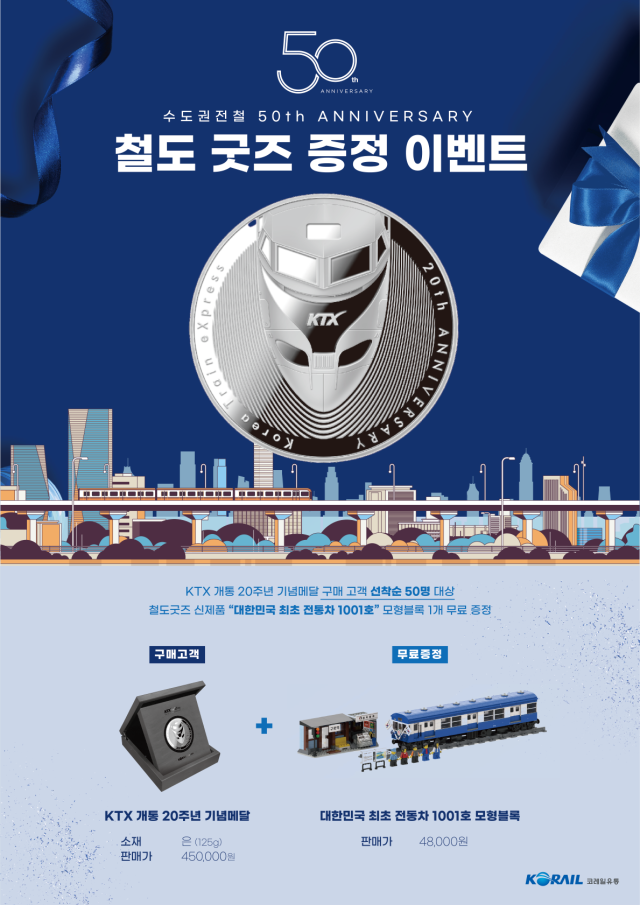 코레일유통 철도 굿즈 이벤트 관련 이미지 <사진제공=코레일유통>