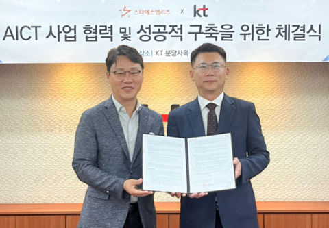 KT, 스타에스엠리츠와 호텔 디지털전환 사업 맞손