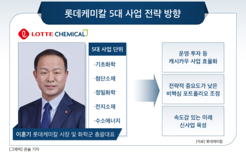롯데케미칼, 체질개선&middot;재무 건전성 확보&hellip;3개 분기 연속 적자,  돌파구 마련